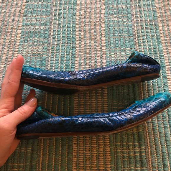 Genuine python Alexandre Birman flats - Picture 4 of 6